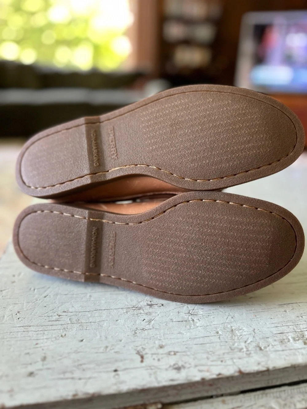 NWT SPERRY Authentic Original™ LEATHER Top Sider 2-Eye Boat Shoe M8 M / W10